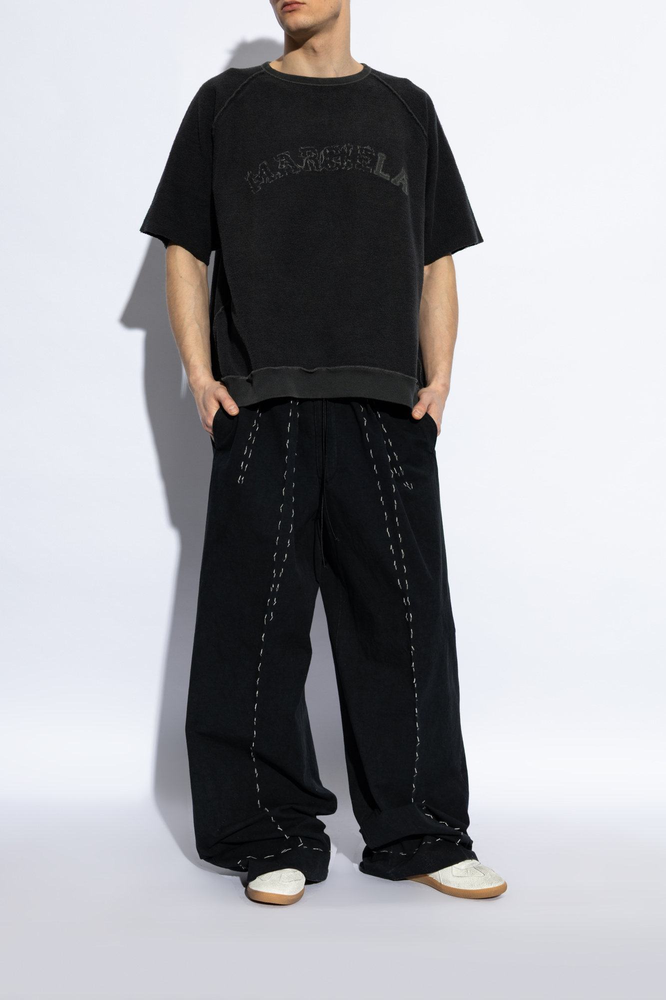 Maison Margiela Sweatshirt with paint splatter effect